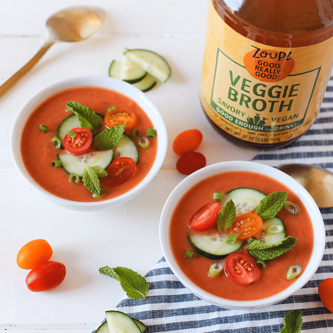 Tomato Cucumber Gazpacho – Zoup!