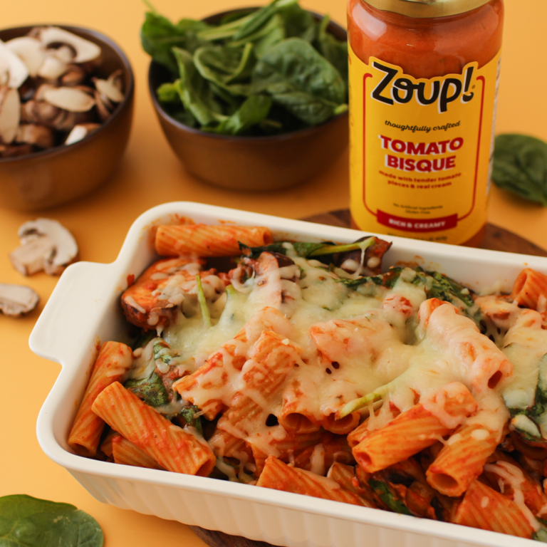 TomatoBisquePastaBake