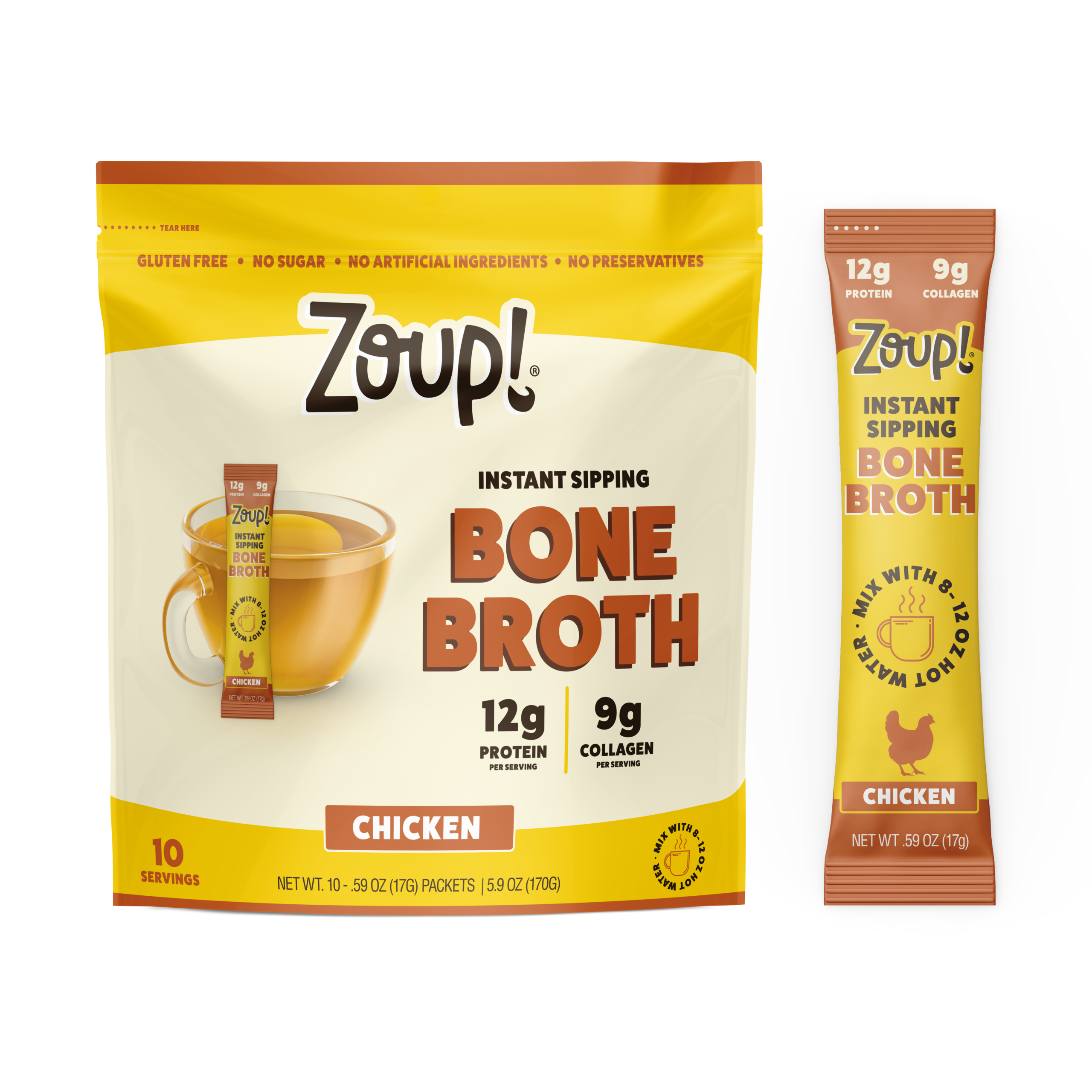 Instant Chicken Pouch + Sachet