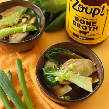 Dumpling Bok Choy Soup